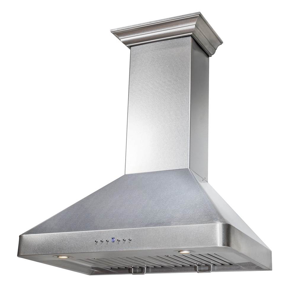 Z-Line - 48'' Wall Mount Range Hood in DuraSnow Stainless Steel
