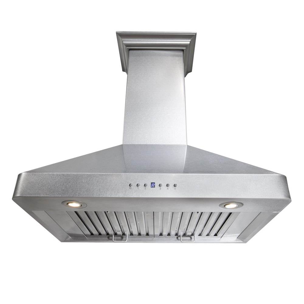 48'' Wall Mount Range Hood in DuraSnow Stainless Steel