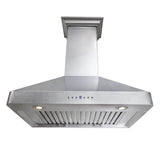 48'' Wall Mount Range Hood in DuraSnow Stainless Steel