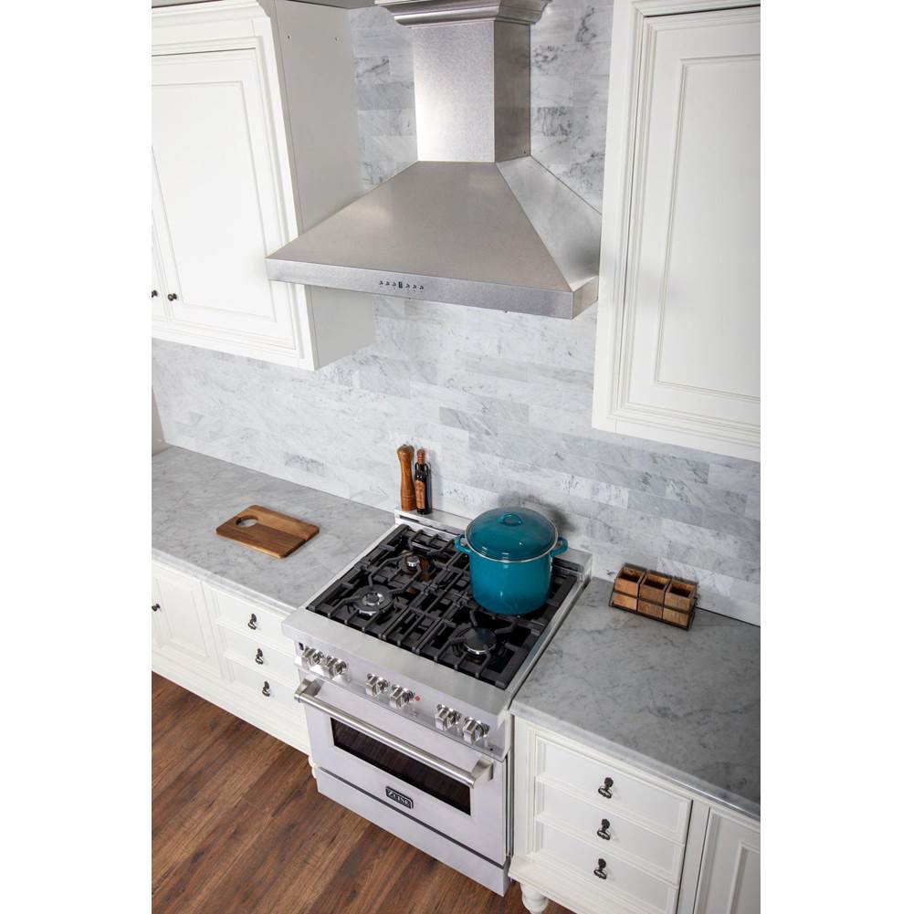 36'' Wall Mount Range Hood in DuraSnow Stainless Steel