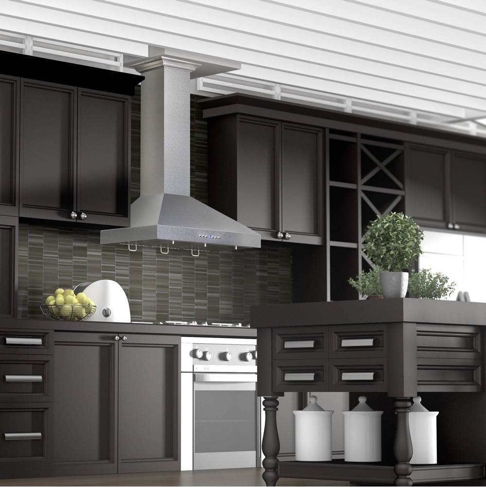 36'' Wall Mount Range Hood in DuraSnow Stainless Steel