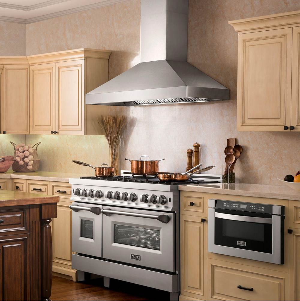 60'' Wall Mount Range Hood in Stainless Steel