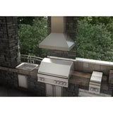 60'' Wall Mount Range Hood in Stainless Steel