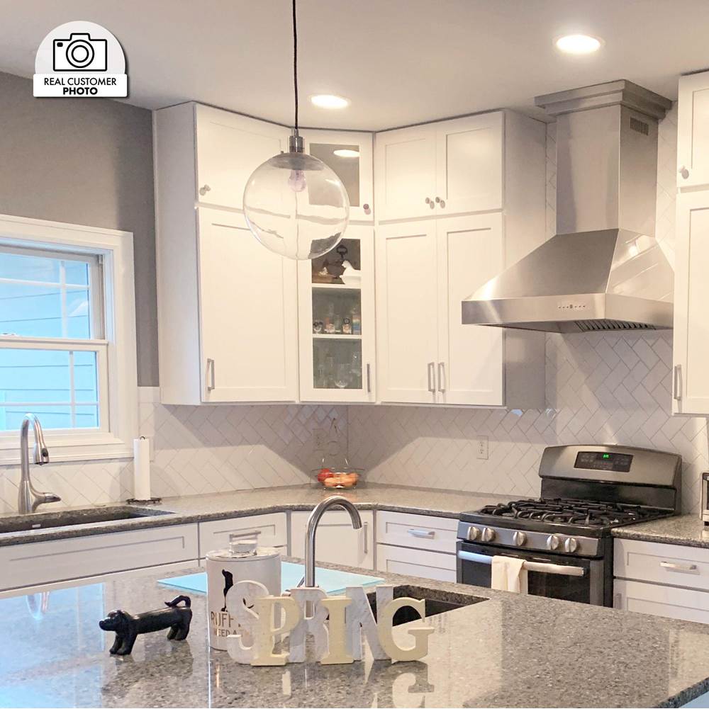 60'' Wall Mount Range Hood in Stainless Steel