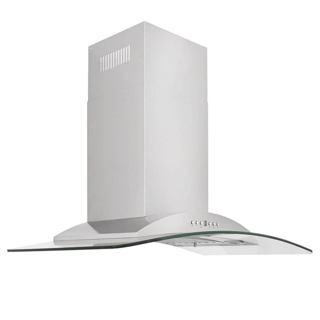 Z-Line - 30'' Wall Mount Range Hood in Stainless Steel & Glass