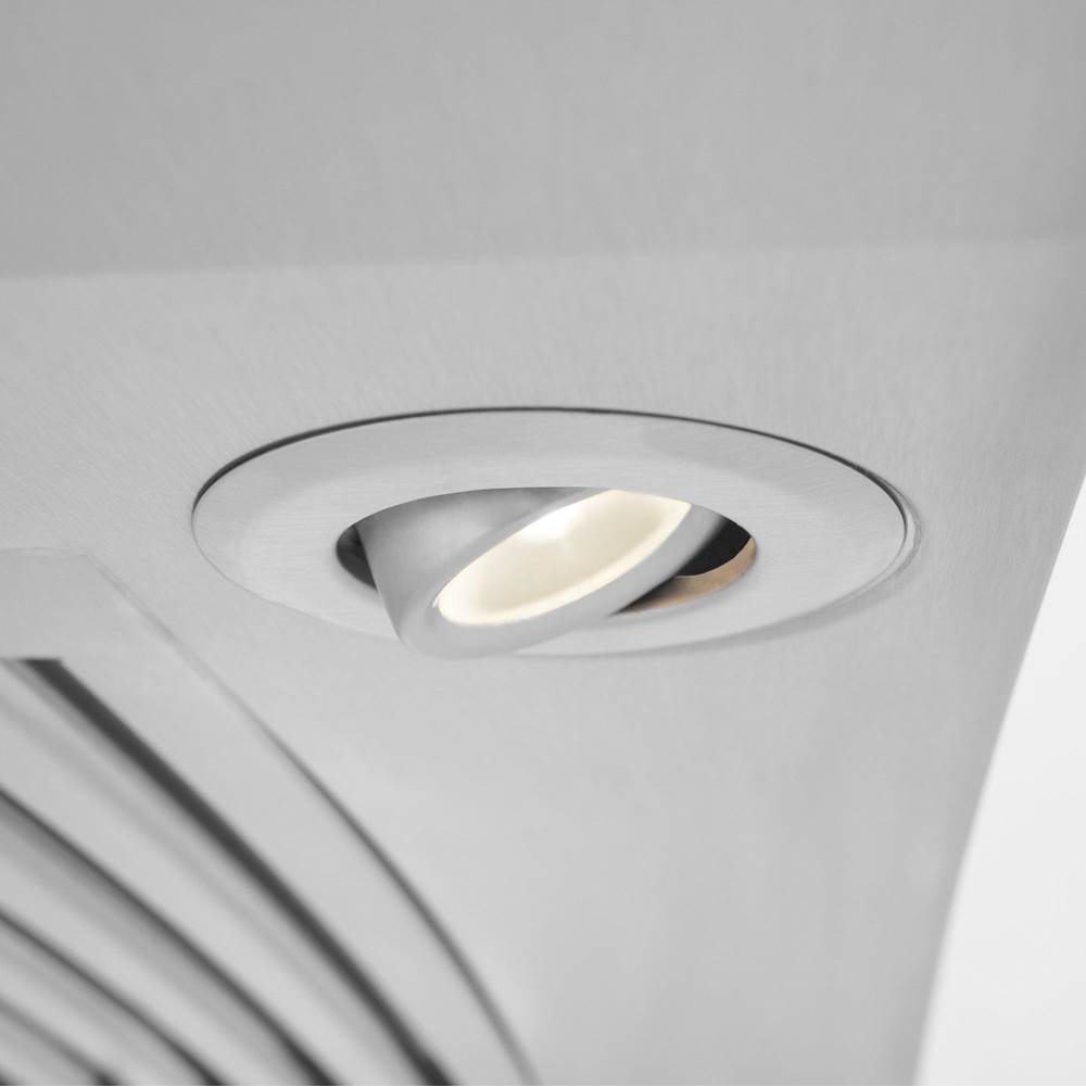 48'' Wall Mount Range Hood in Stainless Steel & Glass