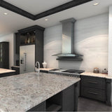 36'' Wall Mount Range Hood in Stainless Steel & Glass