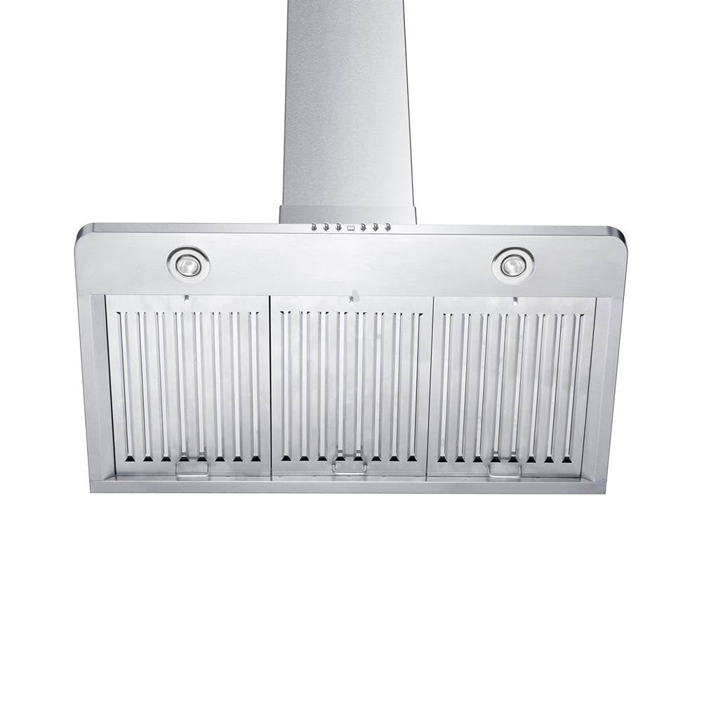 36'' Wall Mount Range Hood in Stainless Steel