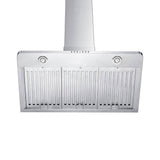 36'' Wall Mount Range Hood in Stainless Steel