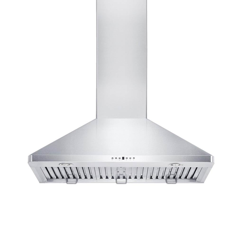 36'' Wall Mount Range Hood in Stainless Steel