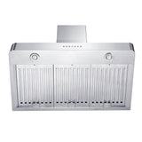 36'' Wall Mount Range Hood in Stainless Steel