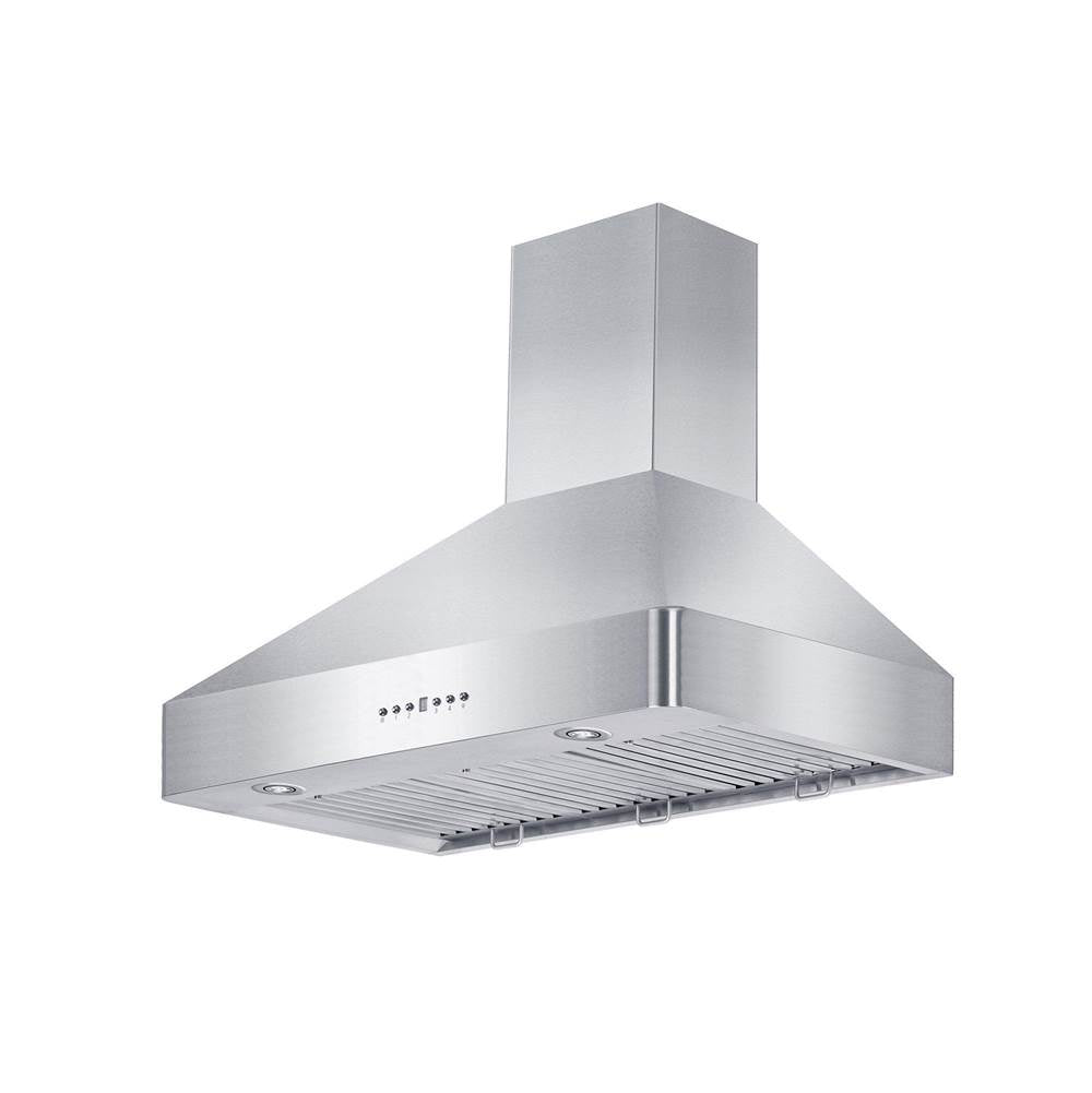 36'' Wall Mount Range Hood in Stainless Steel