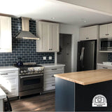 48'' Wall Mount Range Hood in Stainless Steel with Crown Molding