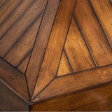 36'' Wooden Wall Mount Range Hood in Rustic Light Finish - Includes Motor