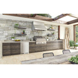 Cypress Wall Outdoor, 54in, LED, SS, 1200 CFM