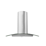 Zephyr - Milano Connect Wall, 90cm, SS and Glass, LED, ACT - Stainless Steel,Glass