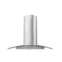 Zephyr - Milano Connect Wall, 90cm, SS and Glass, LED, ACT - Stainless Steel,Glass