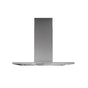 Zephyr - Modena, Island, 90cm, SS and Glass, LED, ACT - Stainless Steel
