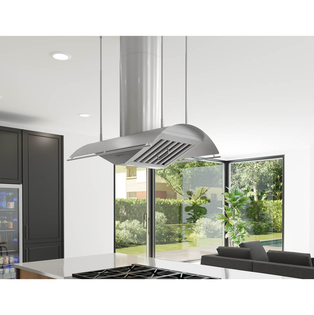 Trapeze, 36in, SS, LED, BODY ONLY
