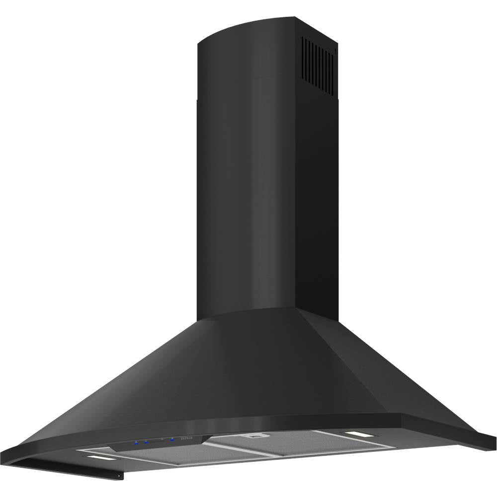Savona Wall, 90cm, Black, LED, 600 CFM w/ACT