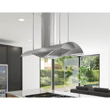 Trapeze, 54in, SS, LED, BODY ONLY
