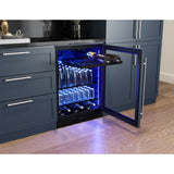 Presrv beverage, 24'' compact, panel-ready and glass, reversible, 1 zone