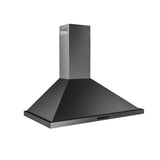 Ombra, Wall, 36'', Black SS, 600 CFM