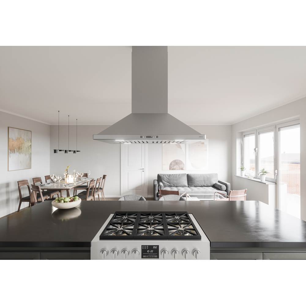 Napoli Connect Island, 90cm, SS, LED, ACT