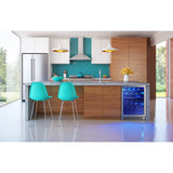 Brisas Wine Cooler, 24in UC, SS+Gls, Rvs Dr, 2Z