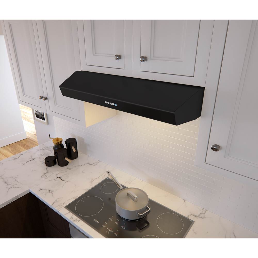 Breeze II, Under Cabinet, 30'', Black, LED