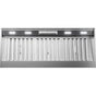 Zephyr - Monsoon I, Insert, 46-3/8in, SS, LED, ACT - Stainless Steel