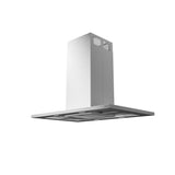 Modena, Island, 90cm, SS and Glass, LED, ACT