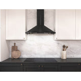 Savona Wall, 90cm, Black, LED, 600 CFM w/ACT