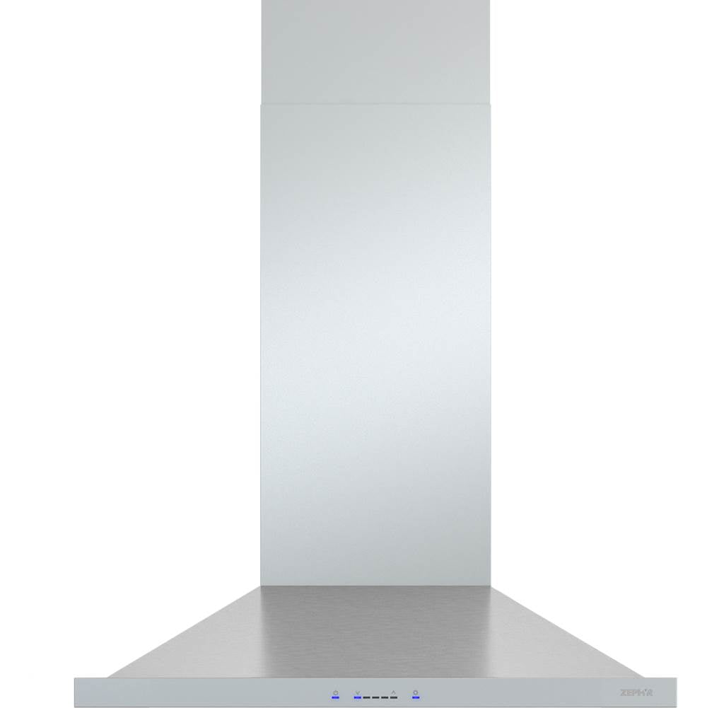 Zephyr - Anzio Wall, 24in, SS, LED, 600 CFM w/ACT - Stainless Steel