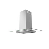 Verona, Island, 90cm, SS and Glass, LED, ACT