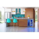 Brisas Wine Bev Cooler, 24in UC, SS+Gls, Fr Dr, 2Z
