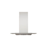 Zephyr - Verona, Wall, 90cm, SS and Glass, LED, ACT - Stainless Steel