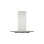 Zephyr - Verona, Wall, 90cm, SS and Glass, LED, ACT - Stainless Steel