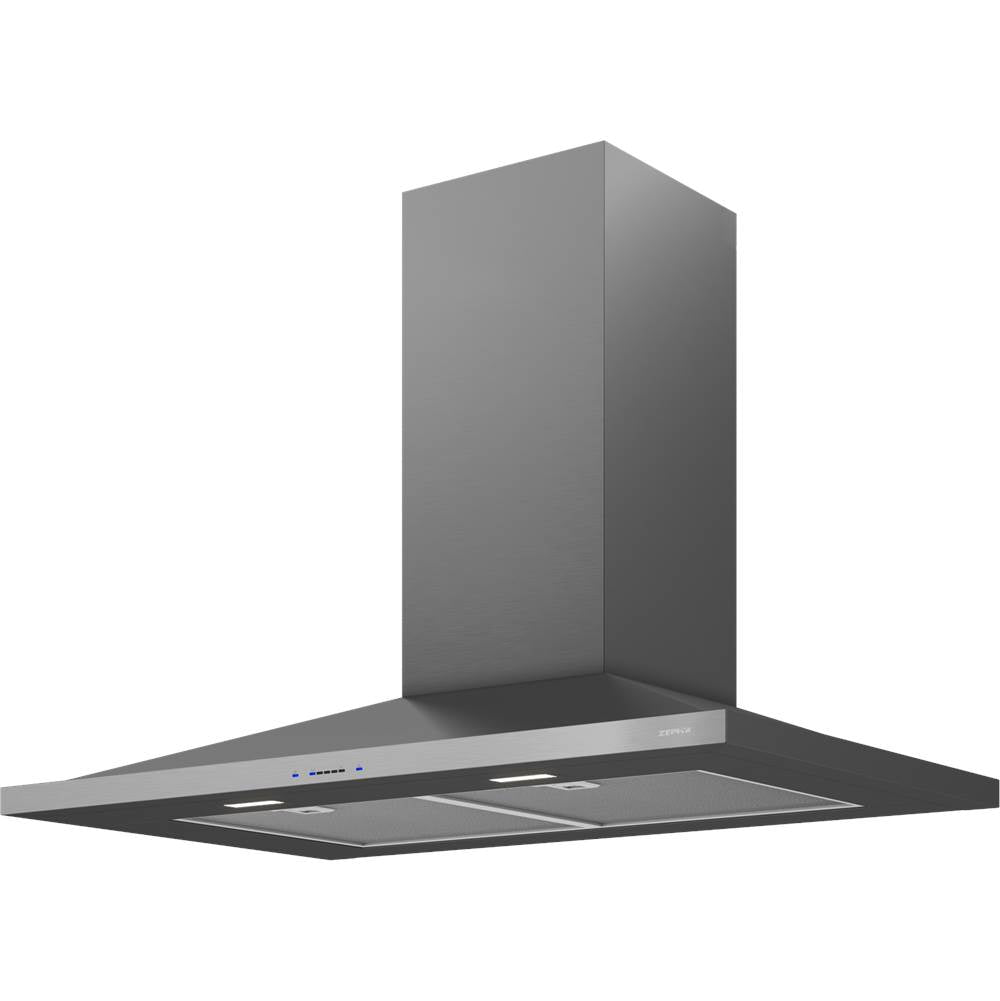 Anzio Wall, 30in, Black SS, LED, 600 CFM w/ACT