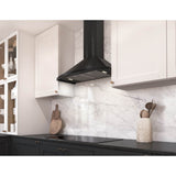 Savona Wall, 90cm, Black, LED, 600 CFM w/ACT