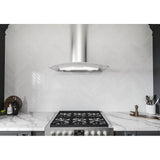 Milano Connect Wall, 90cm, SS and Glass, LED, ACT