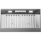Zephyr - Monsoon I, Insert, 34-3/8in, SS, LED, ACT - Stainless Steel