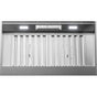 Zephyr - Monsoon I, Insert, 34-3/8in, SS, LED, ACT - Stainless Steel