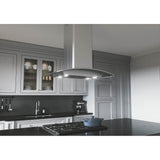 Milano Connect Island, 90cm, SS and Glass, LED, ACT