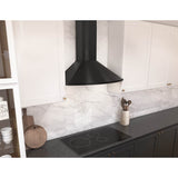 Savona Wall, 90cm, Black, LED, 600 CFM w/ACT