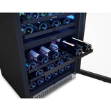 Brisas Wine Cooler, 24in UC, SS+Gls, Rvs Dr, 2Z