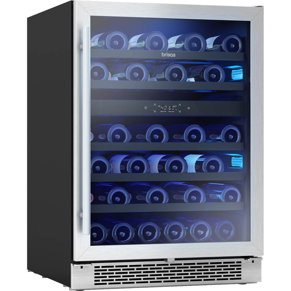 Brisas Wine Cooler, 24in UC, SS+Gls, Rvs Dr, 2Z