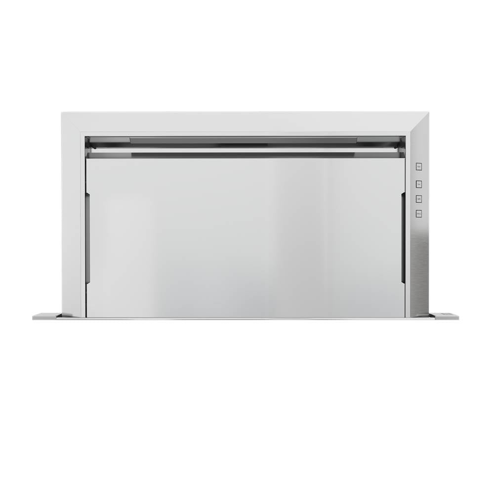 Zephyr - Lift Downdraft, 18'' rise, 36'' width, Stainless Steel - Stainless Steel