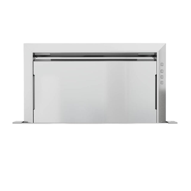 Zephyr - Lift Downdraft, 18'' rise, 36'' width, Stainless Steel - Stainless Steel