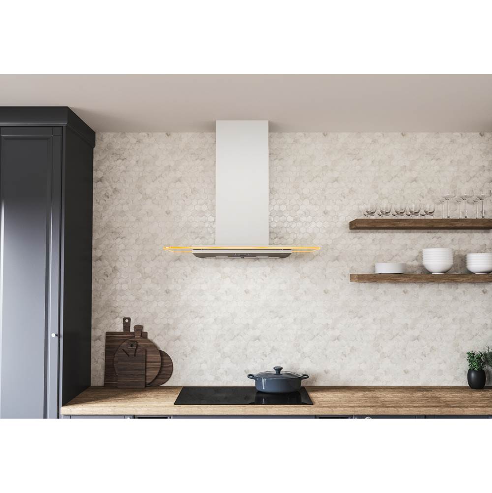 Verona, Wall, 30in, SS and Glass, LED, ACT